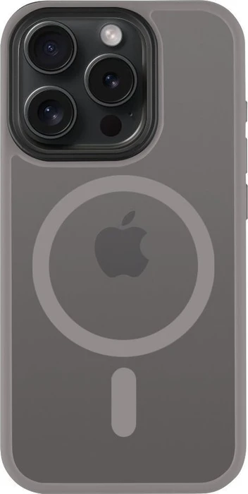 Tactical MagForce Hyperstealth Cover für Apple iPhone 15 Pro Light Grey
