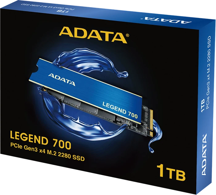 ADATA LEGEND 700 1TB, M.2 2280 / M-Key / PCIe 3.0 x4, Kühlkörper