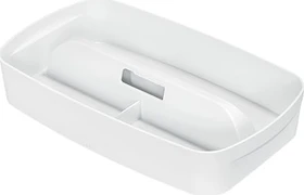 Leitz MyBox WOW Aufbewahrungsbox klein mit Griff, weiß