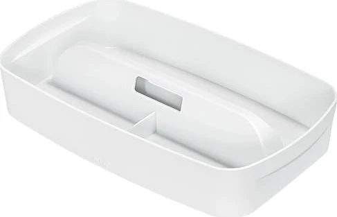 Leitz MyBox WOW Aufbewahrungsbox klein mit Griff, weiß