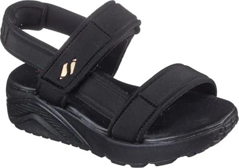 Skechers Uno Lite - Sunny Stand black/rose gold trim (Junior)