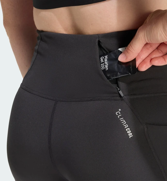 adidas Adi365 Climacool Running Tights Laufhose kurz schwarz (Damen)