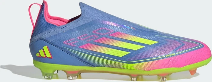 adidas F50 Elite Laceless FG blue fusion/lucid lemon/lucid pink (Junior)