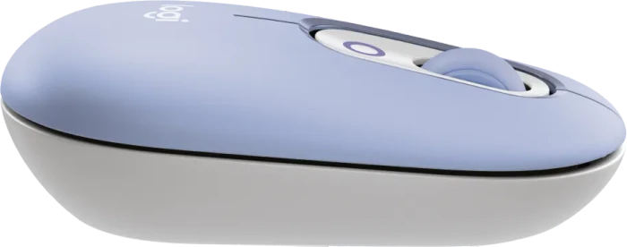 Logitech POP Icon Combo, Lilac & Off-White, Logi Bolt, USB/Bluetooth, US