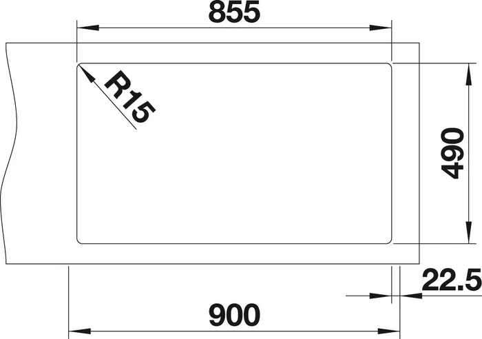 Blanco Andano 400/400-IF/A InFino Einbau Doppelspüle edelstahl