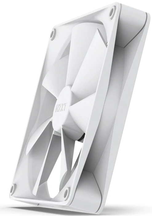 NZXT F Series F140P (2022), Matte White, weiß, 140mm