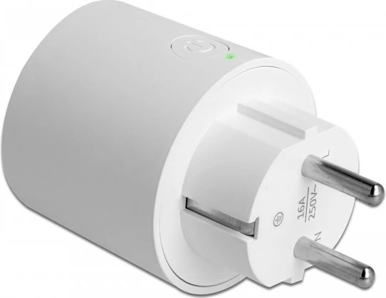 DeLOCK WLAN Steckdosen Schalter MQTT mit Energieüberwachung, Smart-Steckdose