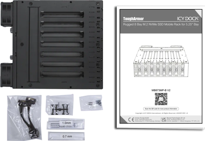 Icy Dock ToughArmor MB873MP-B V2