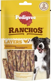 Pedigree Ranchos, Layers, mit Huhn & Karotten, 60g