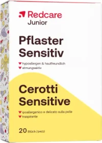 Redcare Junior Pflaster Sensitive, 20 Stück