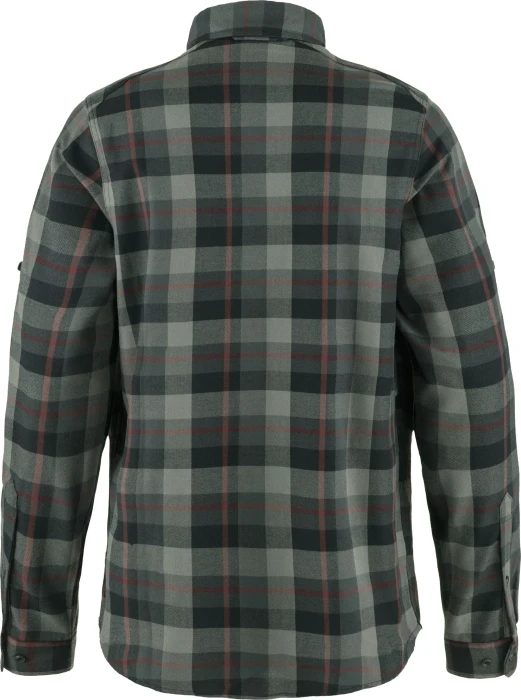 Fjällräven Fjällglim Hemd langarm schwarz/grau (Herren)
