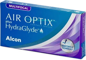 Alcon Air Optix Plus Hydraglyde Multifocal, -2.25 Dioptrien, 6 Stück