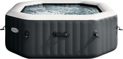 Intex PureSpa Bubble Massage Whirlpool Set achteckig 201x71cm