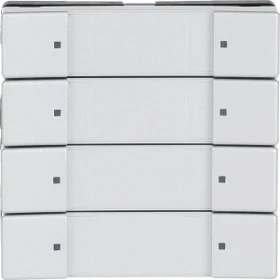 Busch-Jaeger Bedienelement 4/8-fach, Plattform 63, alusilber