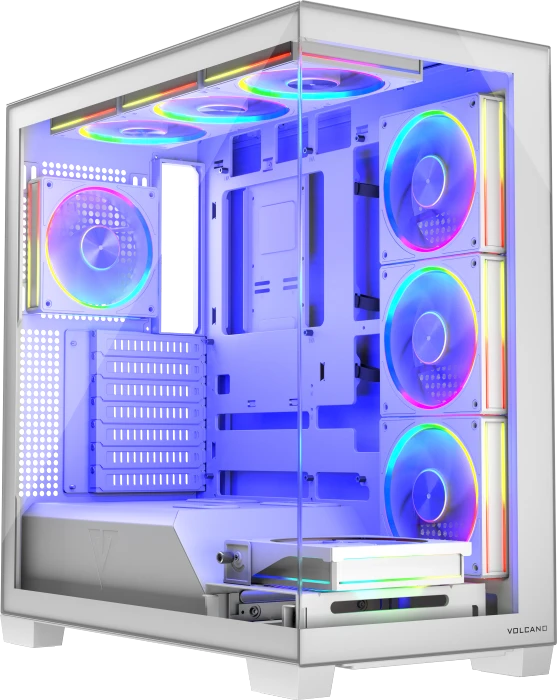 Modecom Volcano Stellar ARGB 8F White, Glasfenster