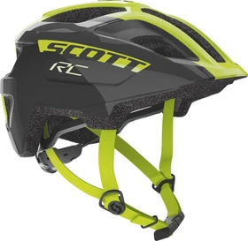 Scott Spunto Junior Kinderhelm black/radium yellow RC