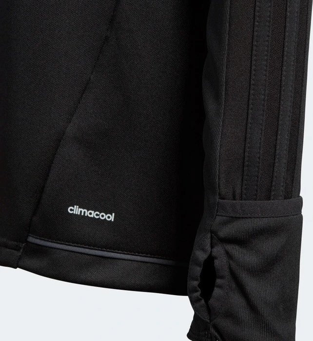 adidas Tiro 17 Funktionsshirt langarm schwarz/grau/weiß (Junior)