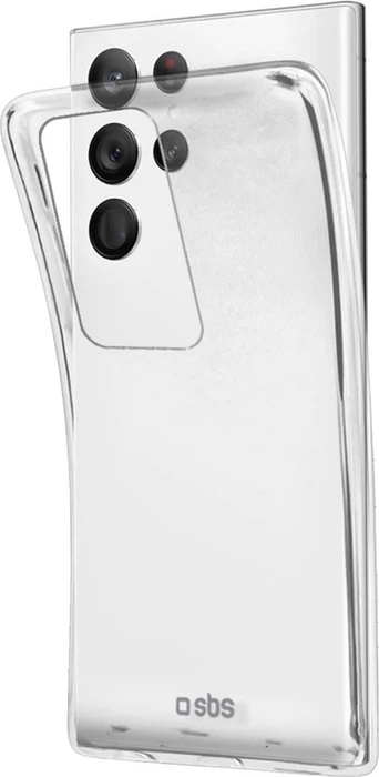 SBS Mobile Skinny Cover für Samsung Galaxy S23 Ultra transparent