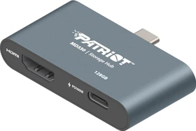 Patriot MD330 Storage Hub, 128GB, HDMI, USB-C 3.1 [Stecker] (PMD128GH013)
