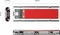 Orico TCM2-C3, rot/transparent, USB-C 3.1 Vorschaubild