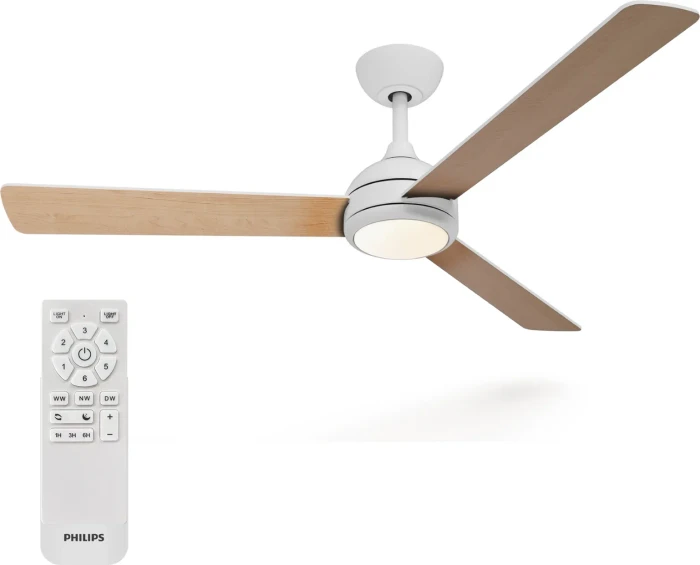Philips Civx Deckenventilator weiss/braun