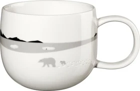 ASA Selection joy snow tracks Becher mit Henkel north pole