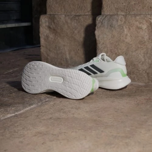 adidas Runfalcon 5 off white/core black/lime burst (Herren)