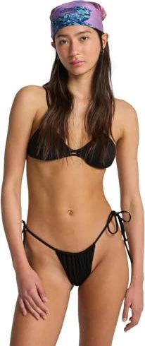 Billabong Sol Searcher Low Tide Bikini-Hose black pebble (Damen)