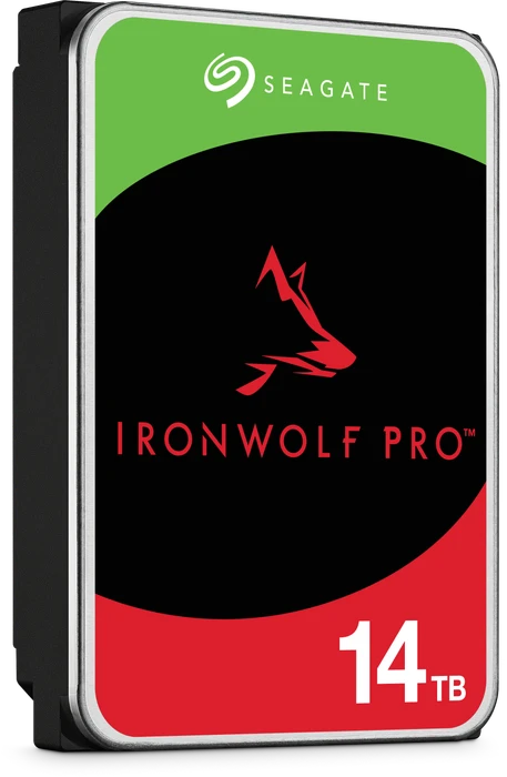 Seagate IronWolf Pro NAS HDD +Rescue 14TB, 24/7, 512e / 3.5" / SATA 6Gb/s