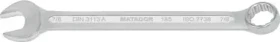 Matador 0185 Ring-Maulschlüssel zöllig, 7/8"x300mm