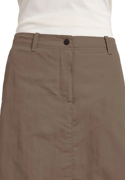 Jack Wolfskin Tihama Skort kurz cold coffee (Damen)