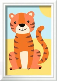 Ravensburger Malen nach Zahlen CreArt Kleiner Tiger
