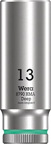 Wera 8790 HMA Deep Außensechskant Steckschlüssel 1/4", 13x50mm