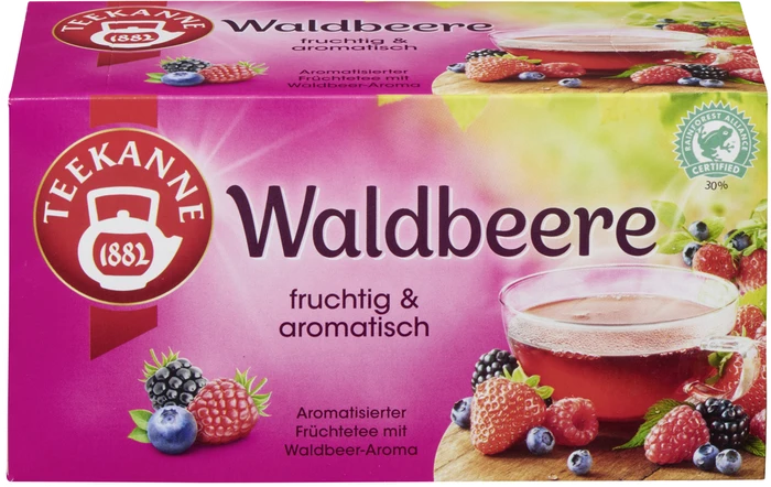 Teekanne Waldbeere Tee Beutel, 20 Stück