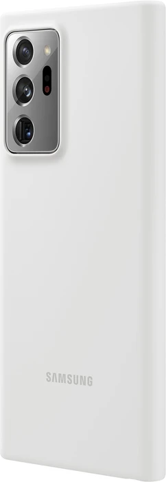 Samsung Silicone Cover für Galaxy Note 20 Ultra mystic white