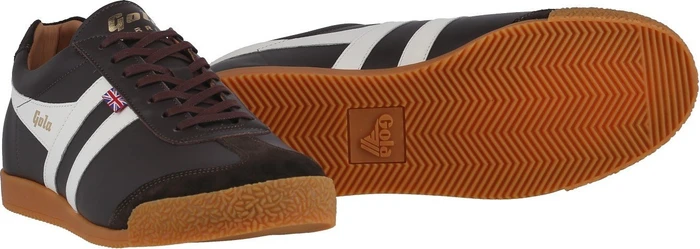 Gola Harrier Elite 2 dark brown/off white (Herren)