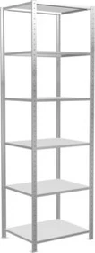 Schulte Lagertechnik Multiplus 150 Schwerlastregal 75x250x60cm lichtgrau