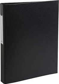 Exacompta Ringbuch 2-Ring Karton, 40mm, A4, schwarz