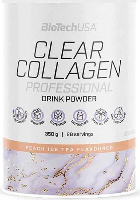 BioTech USA Clear Collagen Professional Pfirsich Ice Tea 350g
