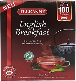 Teekanne English Breakfast Tee Beutel, 100 Stück