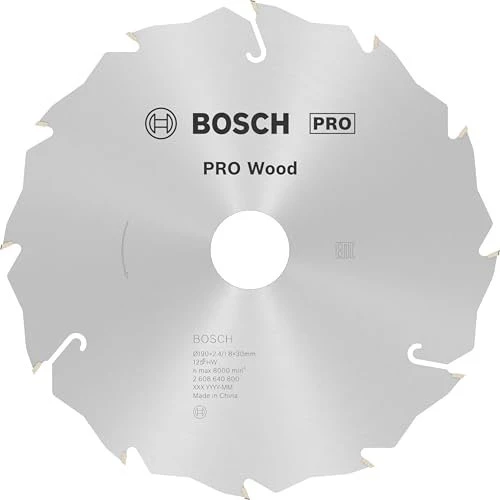 Bosch Professional Speedline Wood Kreissägeblatt 12Z, 190x2.4x30mm, 1 Stück
