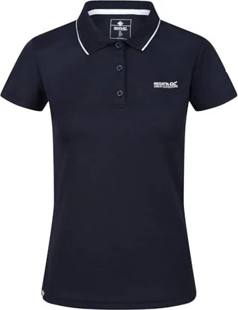 Regatta Maverick V Poloshirt kurzarm blau (Damen)