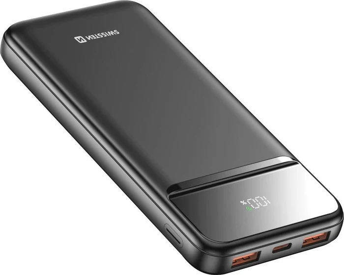 Swissten Powerbank Power Line II 10000mAh schwarz