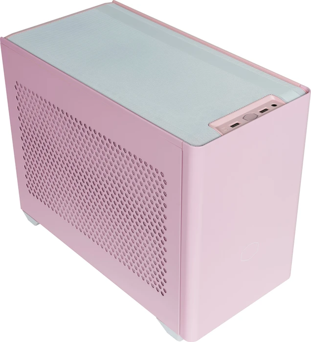 Cooler Master MasterBox NR200P Color Edition Flamingo Pink, Glasfenster, Mini-ITX