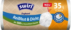 Swirl Reißfest & Dicht Müllbeutel 35l, 11 Stück
