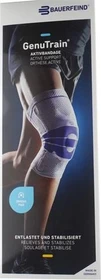 Bauerfeind GenuTrain Comfort Kniebandage Größe 6 titan, 1 Stück