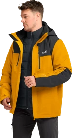 Jack Wolfskin Jasper Pro 3in1 Funktionsjacke burly yellow JW (Herren)