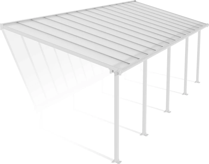 Palram Canopia Olympia Terrassenüberdachung 860x300cm weiß