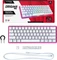 HP HyperX Alloy Origins 60 pink, LEDs RGB, HyperX RED, USB, US Vorschaubild
