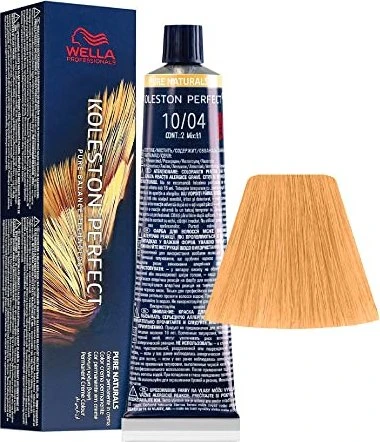 Wella Koleston Perfect Me+ Rich Naturals Haarfarbe 10/04 hell-lichtblond natur-rot, 60ml